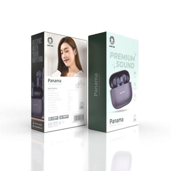هندزفری بلوتوث پاناما گرین Green Panama Wireless Earbuds